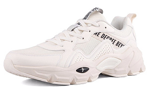 361° Low Top Chunky Sneakers Men's White Black 2 2996932