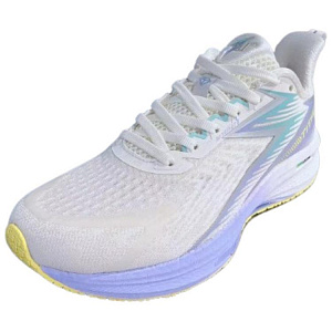 361° Non-slip Lightweight Low-Top Casual Running Shoes Women's White Gray Purple 1 2996936