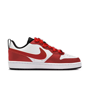 Nike Court Borough Skateboard Shoes Women's Low top White/Red 1 2996956