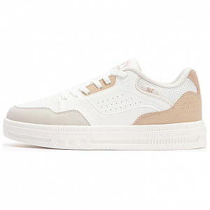 361° Slip-Resistant Cushioning Lightweight Low-Top Skateboard Shoes Women's White Beige 2 2996968
