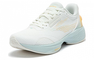 361° Flying Wing 2 Cushioned Slip-Resistant Low-Top Running Shoes Women's White Blue 1 2996982