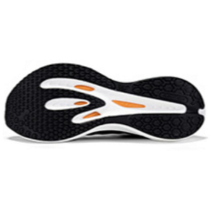 361° Anti-Slip Wear-Resistant Low-Top Running Shoes Men's Black Orange 1 2996986