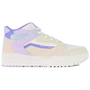 361° Lightweight And Breathable High-Top Skateboard Shoes Women's Purple White 1 2996997
