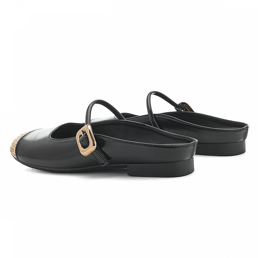 EBLAN Wrap-toe Slippers Women's Black купить в интернет-магазине Yoocart с быстрой доставкой по России.