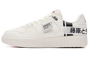 361° Low Top Skateboard Shoes Women's White Black