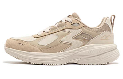 361° Cushioning Support Low-Top Chunky Sneakers Men's Ecru
