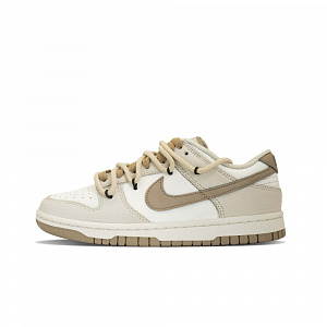 Nike Dunk Mystic Brown Journey Slip Resistant Abrasion Resistant Low top Skateboard Shoes Unisex Beige Brown