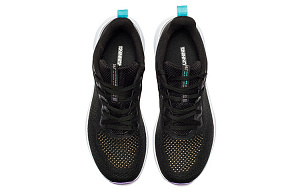 361° Shock Absorbers Slip Resistant Abrasion Resistant Low top Running Shoes Women's Black Green 1 2997200