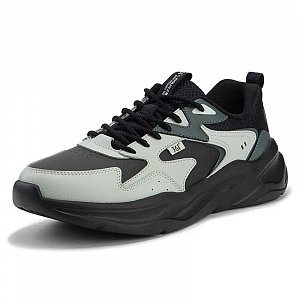361° Ode Breathable Low-Top Casual Shoes Men's Black Gray 1 2997229