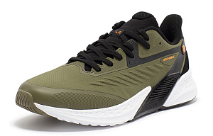 361° Volcano Rainproof Series Volcanic Rain Screen Slip-Resistant Breathable Low-Top Running Shoes Men's Green Black 1 2997256