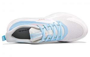 361° Cushioning Rebound Low-Top Running Shoes Women's White Blue 1 2997423