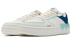 361° BOUND Technology Low-Top Skateboard Shoes Men's White Blue 1 2997443