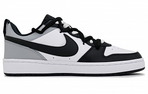 Nike Court Borough 2 Non slip Lightweight Low Top Skateboard Shoes GS Gray Black 1 2997525