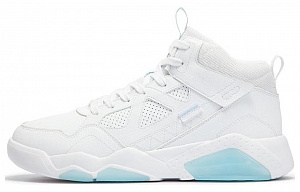 361° Slip Resistant Cushioning High Top Skateboard Shoes Men's White Blue