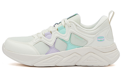 361° Casual Shoes Women's Low-Top Feather White/Wave Green