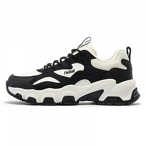 361° Zhuzhu 2 Deer 2 Height Increasing Low-Top Chunky Sneakers Women's Black White