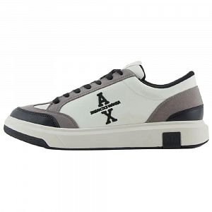 ARMANI EXCHANGEAE Low-Top Casual Shoes Men's White Gray