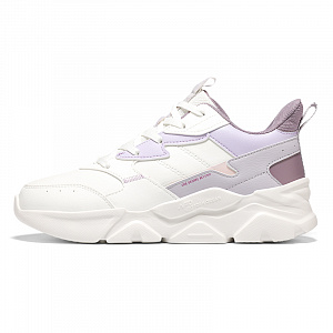 361° Warm Low-Top Casual Shoes Women's Purple White