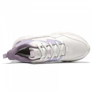 361° Warm Low-Top Casual Shoes Women's Purple White 1 2998000