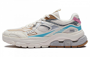 361° Anti Slip Wear Resistant Low Top Sports Casual Shoes Men's Beige Blue Brown