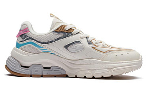 361° Anti Slip Wear Resistant Low Top Sports Casual Shoes Men's Beige Blue Brown 1 2998038