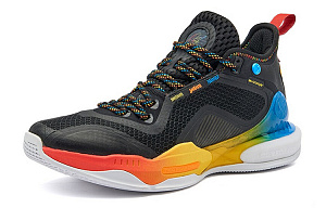 361° AG 2 Aaron Gordon AG2 Mid-Top Performance Basketball Shoes Men's Black Orange 1 2998059