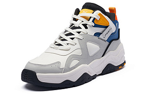 361° Coverage Slip Resistant And Abrasion Resistant Low Top Skateboard Shoes Gray White Blue 1 2998064
