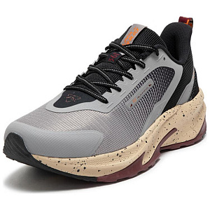 361° Ride The Mountain Anti-Slip Wear-Resistant Low-Top Casual Running Shoes Men's Gray Black 1 2998075