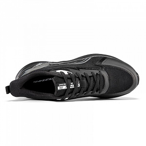 361° Durable Breathable Moisture-Wicking Low-Top Running Shoes Men's Black 1 2998102