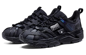 361° Cushioning Low-Top Casual Shoes Men's Black Gray Color 1 2998106
