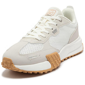 361° Abrasion Resistant Low Top Casual Shoes Women's White Beige Brown 1 2998538