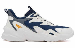 361° Casual Shoes Men's Low top Feather White/Ink Blue/Gray 1 2998578