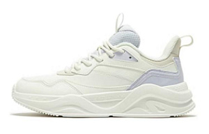 361° Anti-Slip Wear-Resistant Low-Top Casual Shoes Women's White Purple