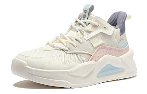 361° Jincheng Slip Resistant Low Top Sports Casual Shoes Women's White Pink Purple 1 2998634