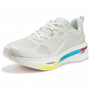 361° Float Anti-Slip Wear-Resistant Low-Top Casual Running Shoes Men's Feather White Treasure Vase Blue 1 2998693