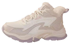 361° Durable Warm High-Top Chunky Sneakers Women's White