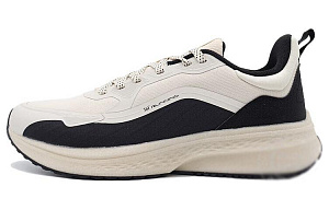 361° Cushioning Slip Resistant Low Top Running Shoes Men's White Black