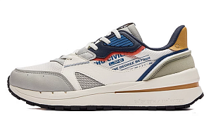 361° Low-Top Casual Shoes Men's White Gray
