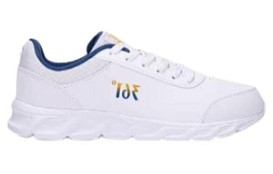 361° Shock Absorbers Slip Resistant Low Top Running Shoes Men's White Blue 1 2998783