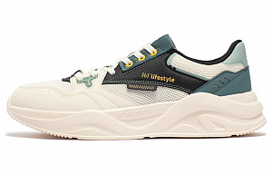 361° Cushioning, Wear Resistant Low Top Casual Shoes Men's Gray Green