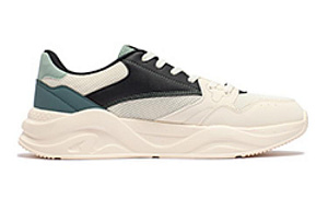 361° Cushioning, Wear Resistant Low Top Casual Shoes Men's Gray Green 1 2998806