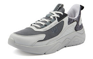361° Dragon Eye 2.0 Anti-Slip Wear-Resistant Breathable Lightweight Rebound Low-Top Running Shoes Men's Cosmic Gray 1 2998843