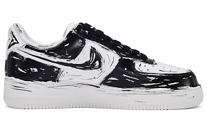 Nike Air Force 1 Skateboard Shoes Men's Low top Black White 1 2998852