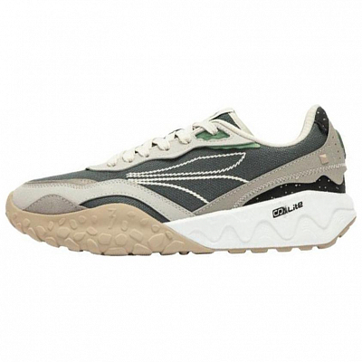 361° Shortbread Anti-Slip Wear-Resistant Low-Top Chunky Sneakers Men's Gray Brown