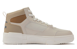 361° Anti-Slip Wear-Resistant Mid-Top Winter Padded Sports Casual Shoes Oat Milk/Wheat Brown 1 2999110