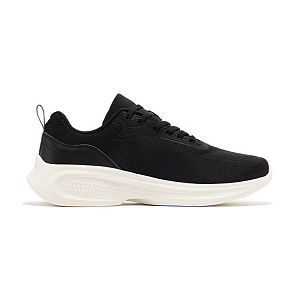 361° Cushioned Anti-Slip Wear-Resistant Breathable Lightweight Low-Top Casual Running Shoes Men's Black White 1 2999128