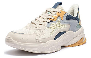361° Shock-absorbing And Waterproof Low-Top Running Shoes Men's Oat Milk 1 2999169