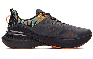 361° Cushioning Anti-Slip And Wear-Resistant Low-Top Running Shoes Men's Black Orange 1 2999191
