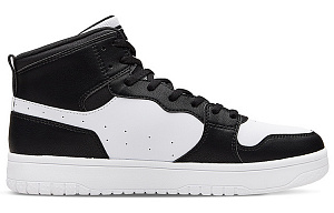 361° Slip-Resistant Breathable High-Top Skateboard Shoes Men's Black White 1 2999195