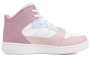 361° Thermal Mid Top Winter Padded Skateboard Shoes Women's Pink 1 2999213